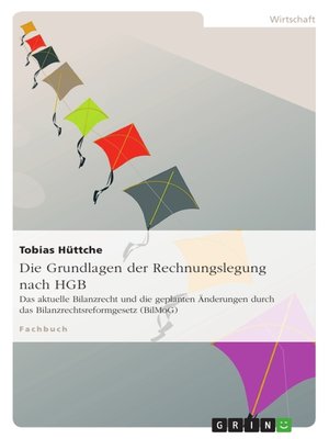 cover image of Die Grundlagen der Rechnungslegung nach HGB